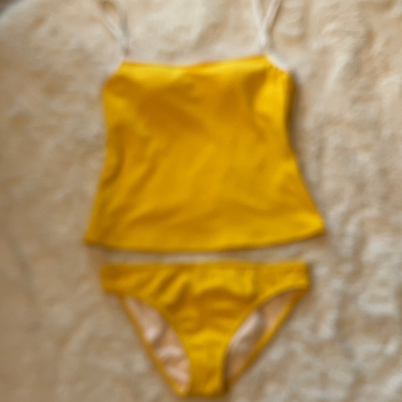 La Blanca Other - La Blanca Yellow Swim Set Sz 10
